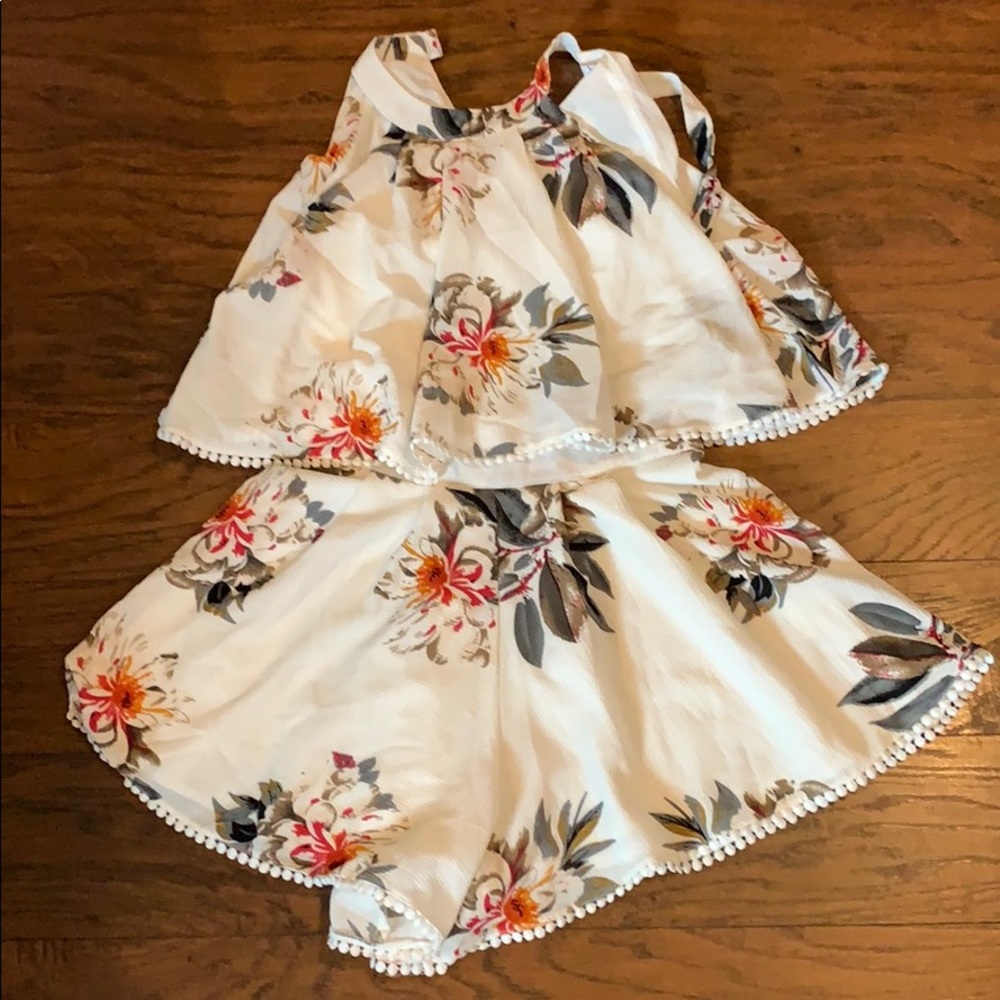 Floral romper